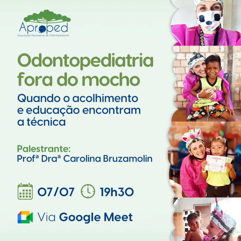Odontopediatria fora do mocho